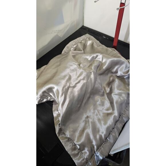 Pro Goleem Minky Dots Gray Grey Elephant Lovey Lovie Security Blanket 16” Plush - Picture 4 of 5